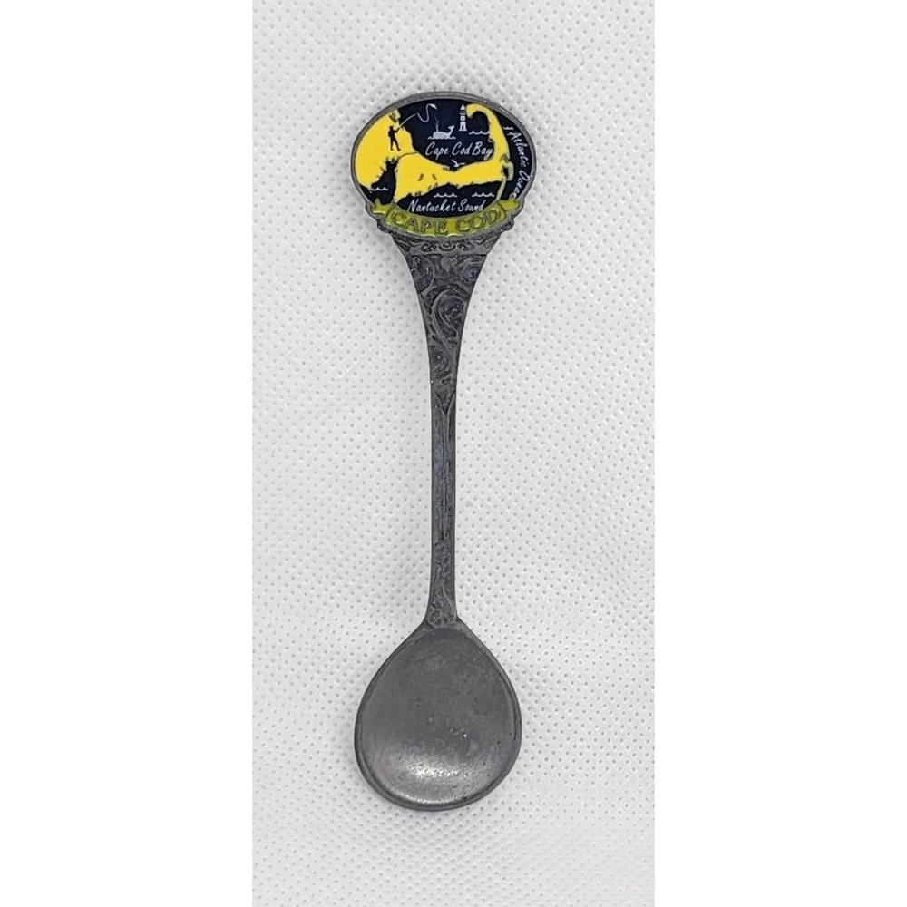 Southcape Distributors Canada Made Pewter Cape Cod Bay Nantucket Mini Spoon